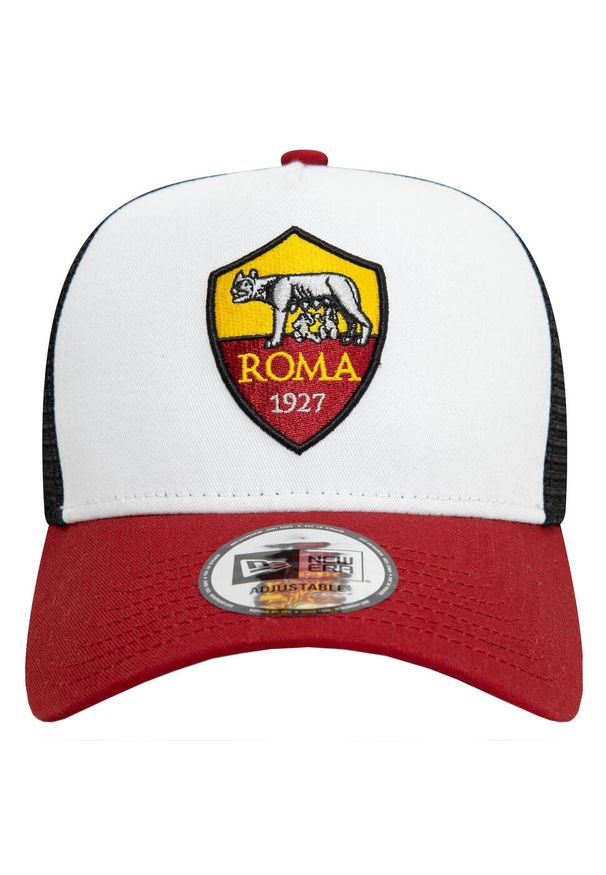 New Era - Czapka z daszkiem męska AS Roma. Kolor: czarny. Materiał: poliester, bawełna. Styl: sportowy