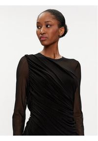 NORMA KAMALI Sukienka koktajlowa KK4223PM286001 Czarny Slim Fit. Kolor: czarny. Materiał: syntetyk. Styl: wizytowy #5