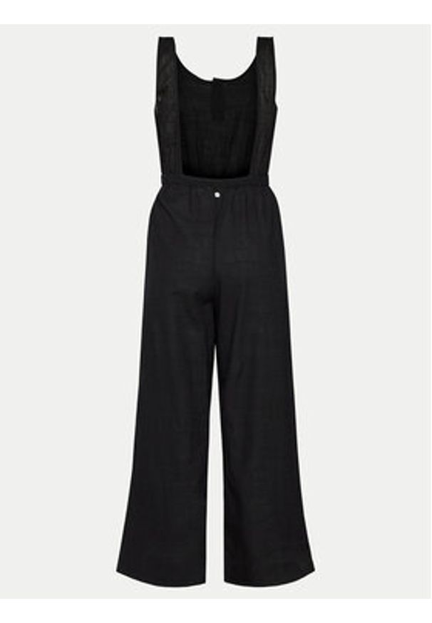 Roxy Kombinezon Sunshine Spirit ERJX603387 Czarny Regular Fit. Kolor: czarny. Materiał: bawełna