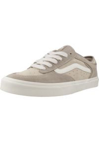 Tenisówki Vans Model Rowley Classic Kolor Szary. Kolor: szary. Materiał: tkanina, skóra