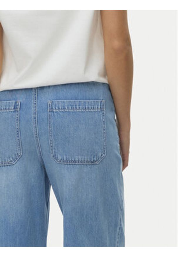 Vero Moda Jeansy Allison 10342870 Niebieski Wide Leg. Kolor: niebieski