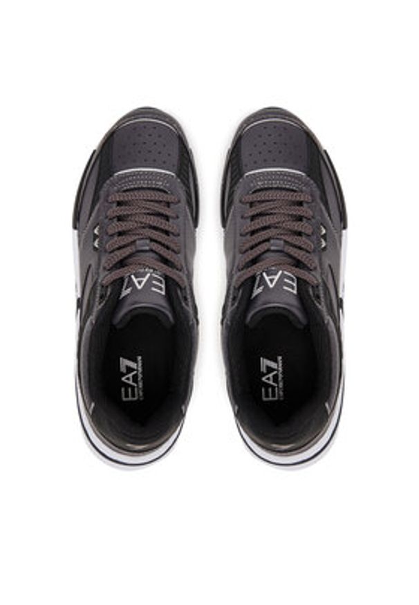 EA7 Emporio Armani Sneakersy X8X241 XK435 R975 Kolorowy. Materiał: skóra. Wzór: kolorowy