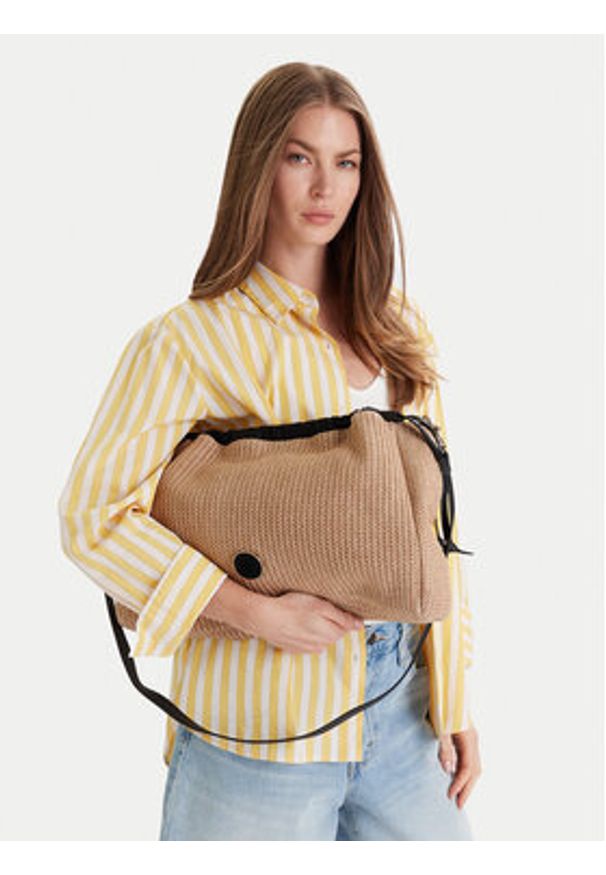 JOOP! Jeans Torebka Insulare Sasou 4130001113 Beżowy. Kolor: beżowy