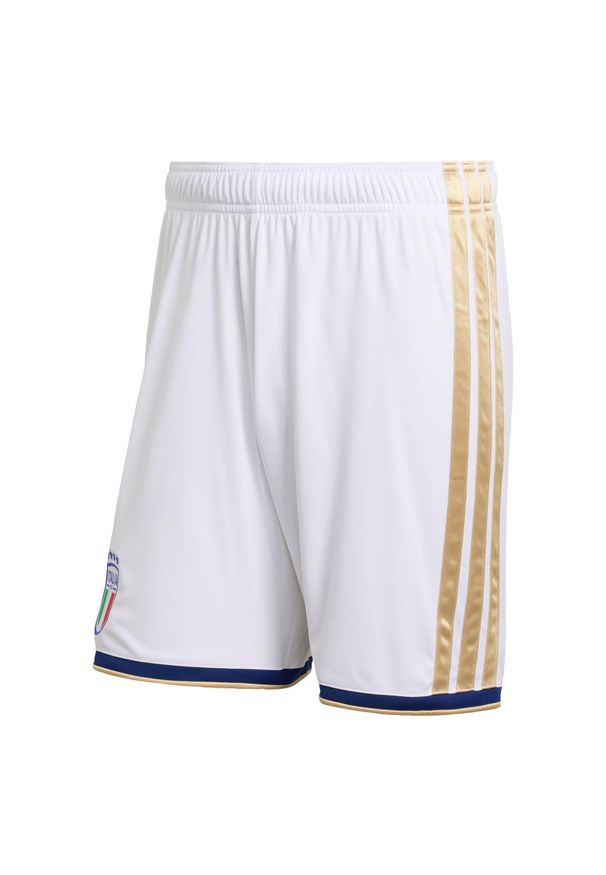 Adidas - Szorty Italy 26 Home. Kolor: biały. Technologia: ClimaCool (Adidas). Sport: piłka nożna