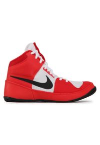 Nike Buty bokserskie Fury A02416 601 Czerwony. Kolor: czerwony. Materiał: materiał #1