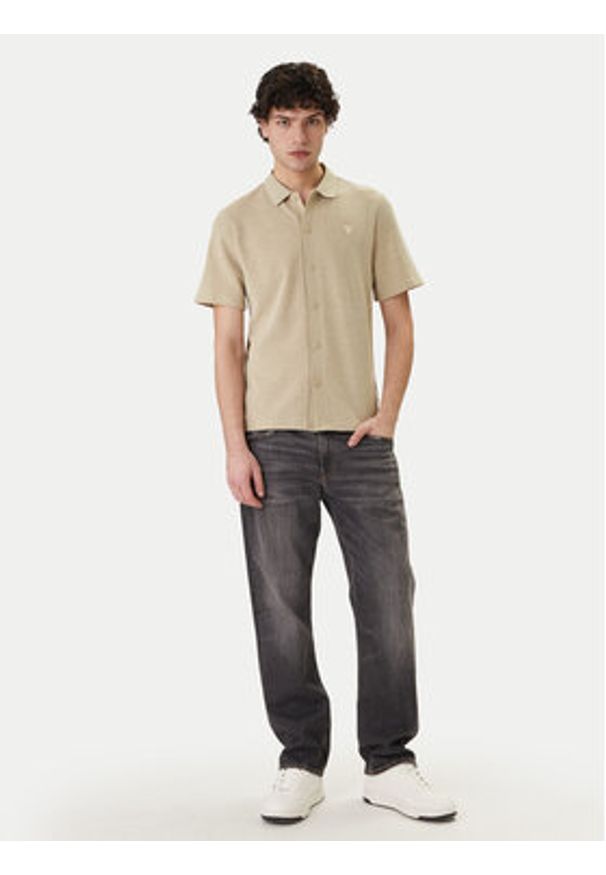 Guess Jeans Jeansy M6RA1B D5LW6 Szary Straight Leg. Kolor: szary