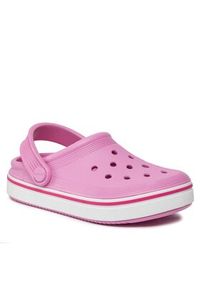 Crocs Klapki Crocs Crocband Clean Clog Kids 208477 Różowy. Kolor: różowy