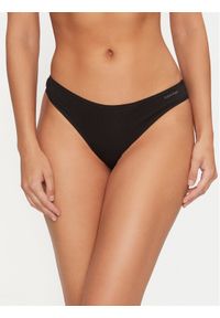 Calvin Klein Underwear Komplet 3 par stringów 000QD5217E Kolorowy. Materiał: bawełna. Wzór: kolorowy