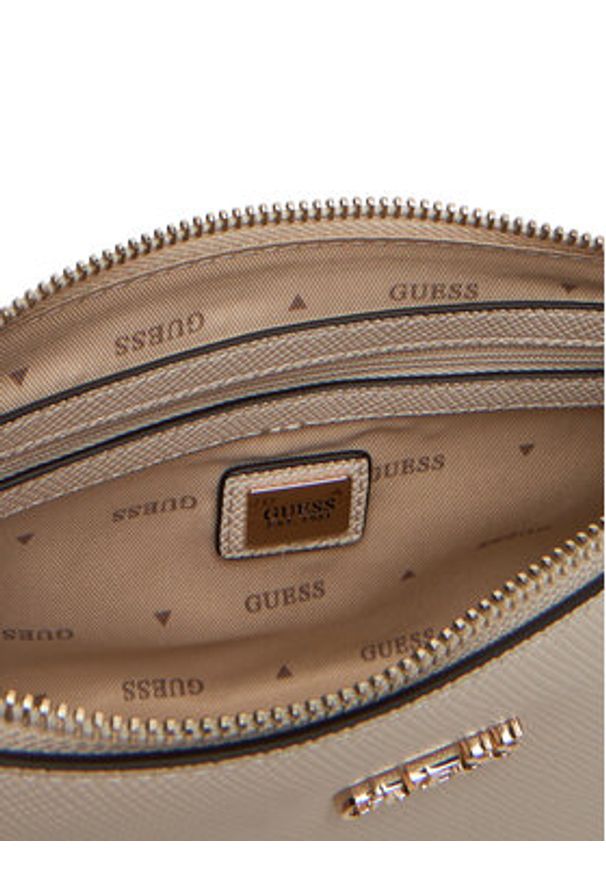 Guess Torebka Noelle II Mini HWZG96 72710 Écru. Materiał: skórzane