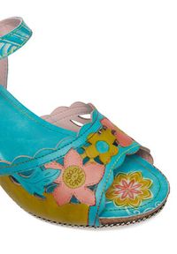 Laura Vita Sandały Framboiseo 34 Turkusowy. Kolor: turkusowy. Materiał: skóra #4