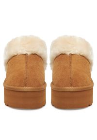 DeeZee Kapcie DZ-AW12 Brązowy. Kolor: brązowy. Materiał: materiał #6
