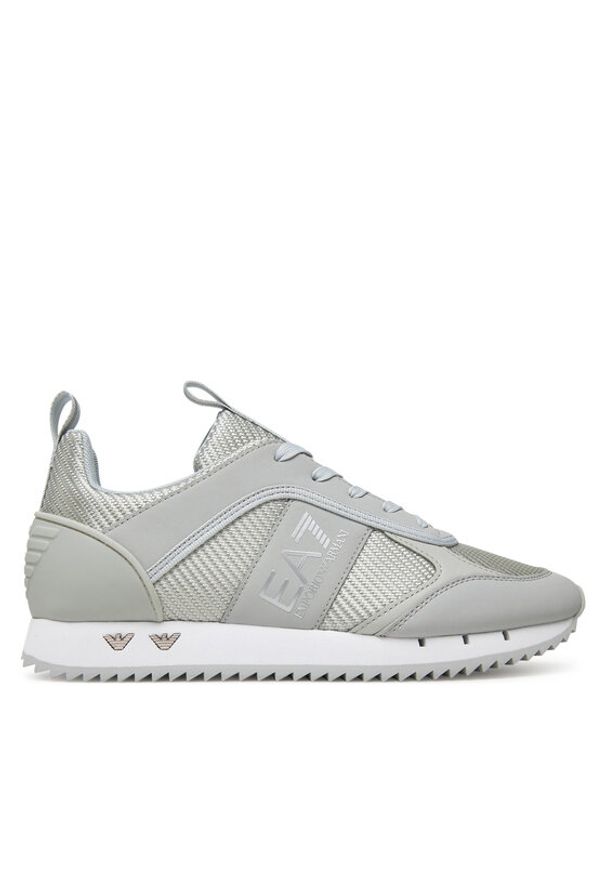 EA7 Emporio Armani Sneakersy X8X185 XR175 U462 Szary. Kolor: szary. Materiał: skóra