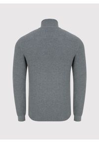 Pako Lorente - PAKO LORENTE – Szary sweter z wysoką stójką zapinaną na zamek. Typ kołnierza: kołnierzyk stójkowy. Kolor: szary. Materiał: bawełna. Sezon: zima, jesień #6