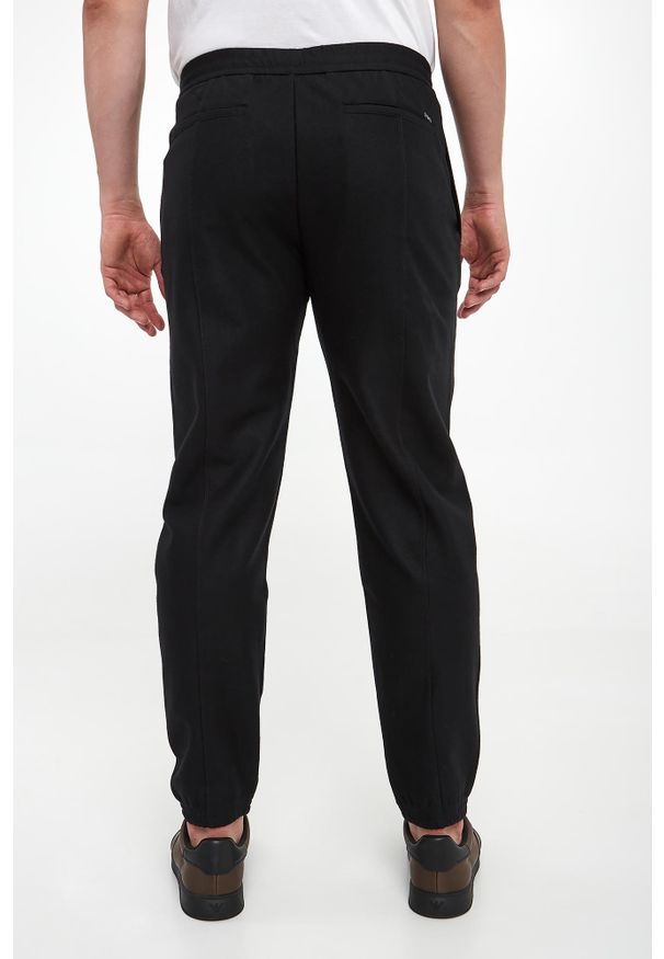Emporio Armani - Spodnie męskie wełniane EMPORIO ARMANI. Materiał: wełna