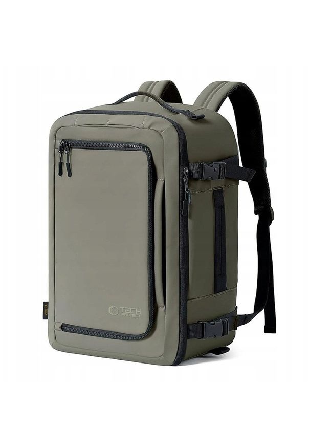 TRITON - Plecak Tech-Protect Defender S50 Ryanair & Wizzair Travel Laptop Cabin Backpack 20L 40x20x25 Olive Green