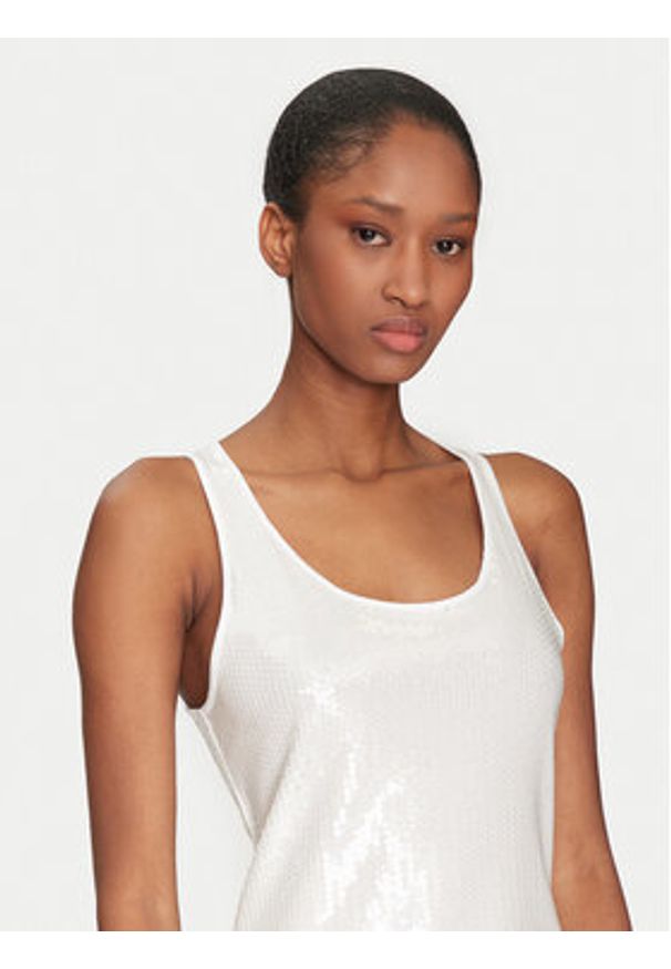 Marella Sukienka koktajlowa Beati 2513621054 Biały Regular Fit. Kolor: biały. Materiał: syntetyk. Styl: wizytowy