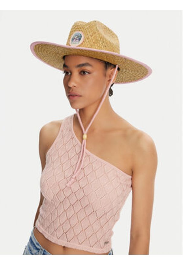 Roxy Kapelusz ERJHA04367 Beżowy. Kolor: beżowy