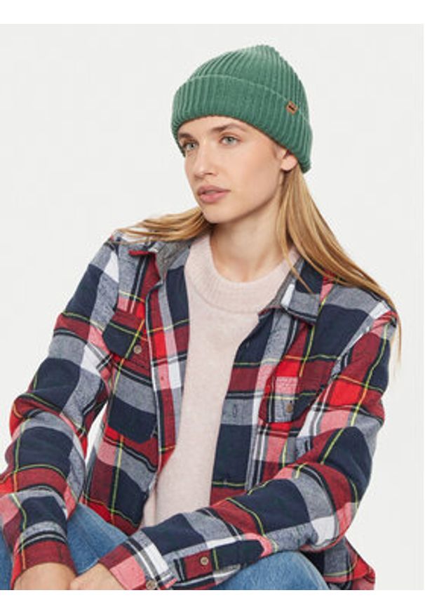 Billabong Czapka Alta Rib EBJHA00115 Zielony. Kolor: zielony. Materiał: materiał