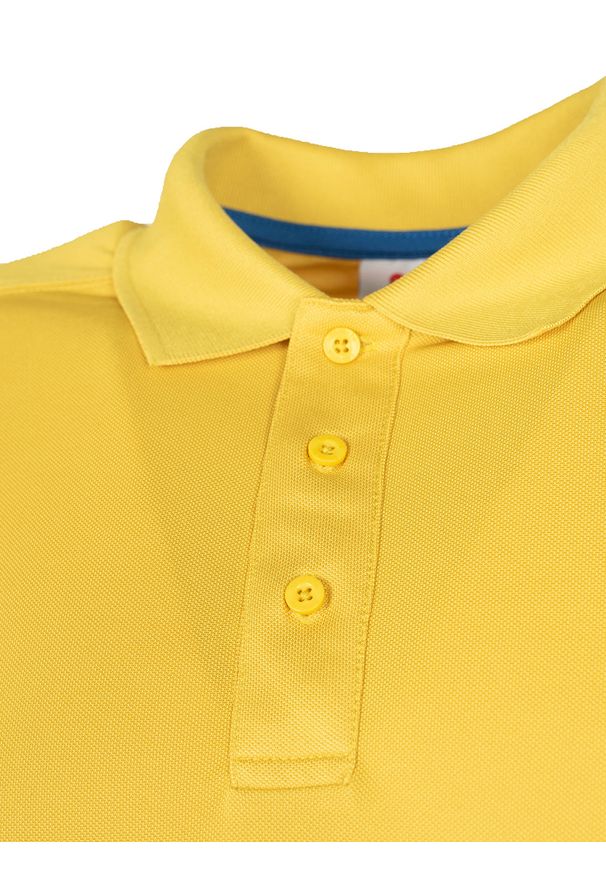 Invicta Koszulka Polo | 4452254 / U | Mężczyzna | Żółty. Okazja: na co dzień. Typ kołnierza: polo. Kolor: żółty. Materiał: poliester. Długość rękawa: krótki rękaw. Wzór: aplikacja. Styl: klasyczny, casual