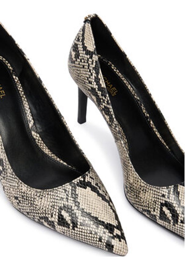 MICHAEL Michael Kors Szpilki Alina Felx Pump 40T6HNMP1E Beżowy. Kolor: beżowy. Materiał: skóra. Obcas: na szpilce