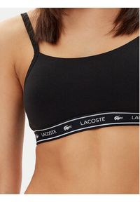 Lacoste Biustonosz top IF8166 Czarny. Kolor: czarny. Materiał: bawełna #3