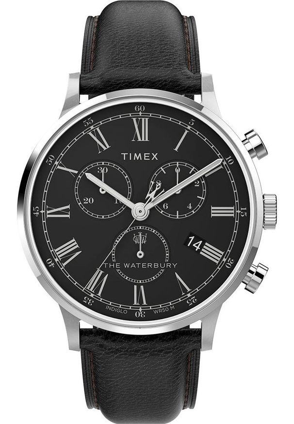 Zegarek Timex Zegarek męski Timex TW2U88300 czarny. Kolor: czarny
