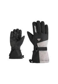 Rękawice narciarskie Ziener Gentiano-Z AS. Kolor: czarny, biały, wielokolorowy. Sezon: zima. Sport: narciarstwo #1