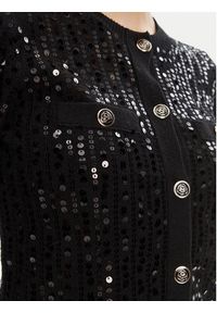 Marella Kardigan Siena1 2523346094 Czarny Regular Fit. Kolor: czarny. Materiał: bawełna #4