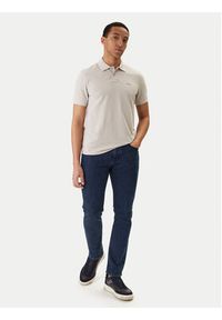 BOSS Polo Prime 50507813 Beżowy Regular Fit. Typ kołnierza: polo. Kolor: beżowy. Materiał: bawełna #2