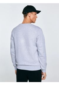 Big-Star - Bluza męska szara Marltones 901. Okazja: na co dzień. Kolor: szary. Materiał: jeans, materiał, dresówka. Wzór: aplikacja. Styl: sportowy, casual #4