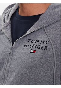 TOMMY HILFIGER - Tommy Hilfiger Bluza UM0UM02879 Szary Regular Fit. Kolor: szary. Materiał: bawełna, syntetyk