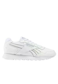 Buty do chodzenia damskie Reebok Royal Glide. Kolor: biały. Materiał: materiał, tkanina, syntetyk. Szerokość cholewki: normalna. Model: Reebok Royal. Sport: turystyka piesza