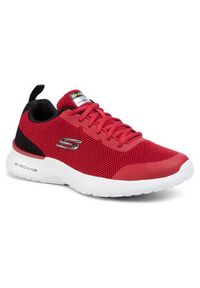 skechers - Skechers Sneakersy Winly 232007/RDBK Czerwony. Kolor: czerwony. Materiał: materiał