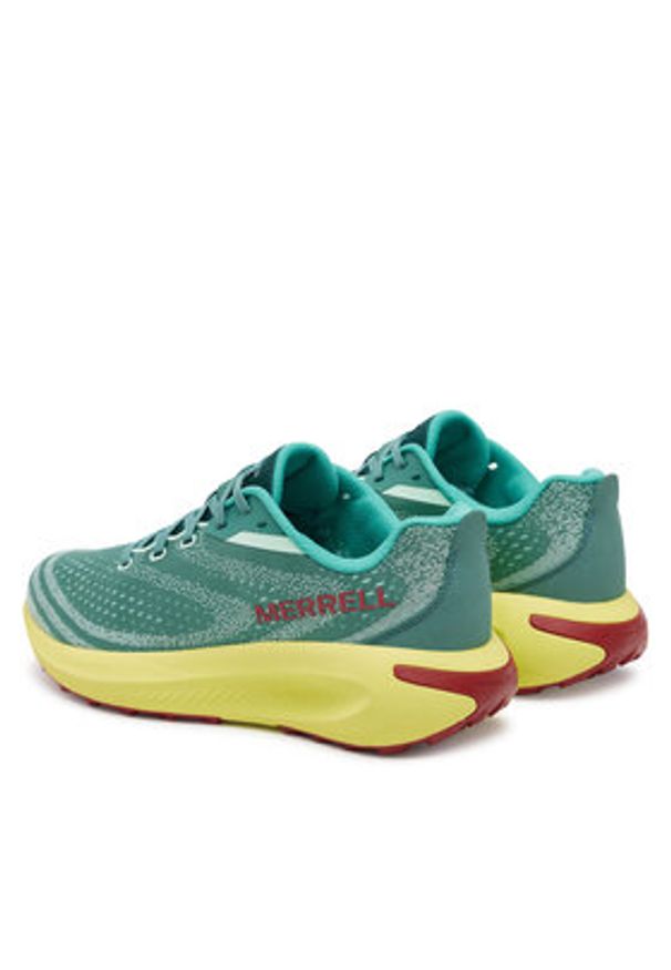 Merrell Buty do biegania Morphlite J068379 Zielony. Kolor: zielony. Materiał: materiał