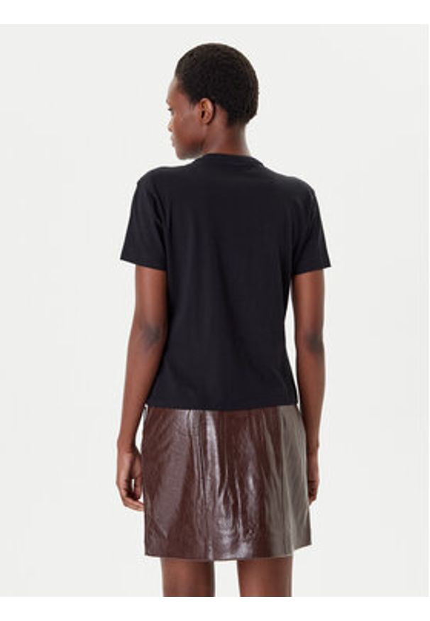 Hugo - HUGO T-Shirt Destrel_3 50550117 Czarny Regular Fit. Kolor: czarny. Materiał: bawełna