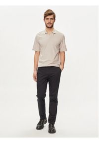 Jack & Jones - Jack&Jones Polo Summer 12246712 Szary Regular Fit. Typ kołnierza: polo. Kolor: szary. Materiał: bawełna #3