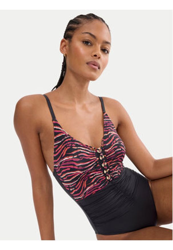 Triumph Strój kąpielowy Summer Wild 10226573 Czarny. Kolor: czarny. Materiał: syntetyk