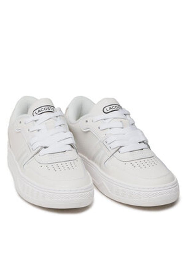 Lacoste Sneakersy L001 0321 1 Sfa 7-42SFA007665T Beżowy. Kolor: beżowy. Materiał: skóra