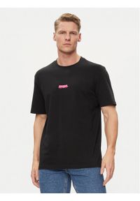 Hugo T-Shirt Dindion 50509966 Czarny Relaxed Fit. Kolor: czarny. Materiał: bawełna #1
