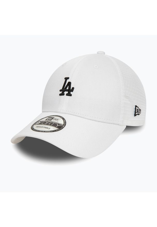 Czapka z daszkiem męska New Era Home Field 9Forty Trucker Los Angeles Dodgers. Kolor: biały