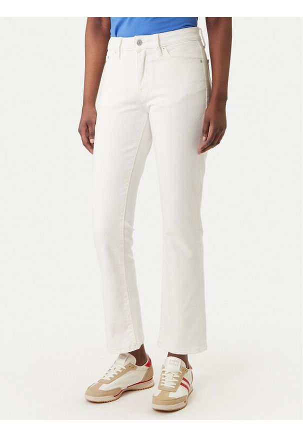 Tommy Jeans Jeansy DW0DW22986 Biały Slim Fit. Kolor: biały