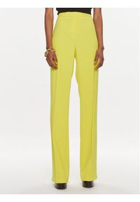 Pinko Spodnie materiałowe Hulka 100054 7624 Żółty Regular Fit. Kolor: żółty. Materiał: syntetyk
