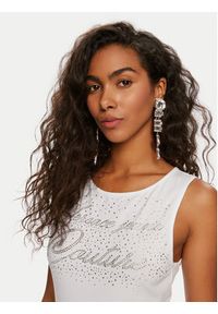 Versace Jeans Couture Body 76HAM6A4 Biały Slim Fit. Kolor: biały. Materiał: bawełna #5