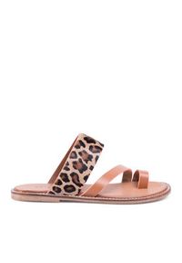 Sergio Bardi Japonki SB-50-09-000472 Brązowy. Kolor: brązowy. Materiał: skóra #3