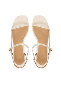 Lauren Ralph Lauren - LAUREN RALPH LAUREN Sandały 802P00097004 Biały. Kolor: biały. Materiał: skóra #4