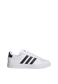 Oryginalne Sneakersy Adidas Grand Court 2.0 Dorosłych. Zapięcie: pasek. Kolor: czarny, biały, wielokolorowy. Materiał: materiał. Model: Adidas Cloudfoam. Sport: turystyka piesza