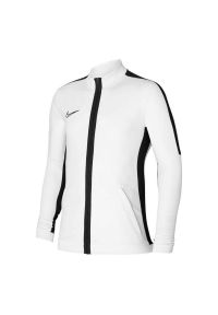 Nike - Męska Kurtka Dresowa. Kolor: biały. Materiał: dresówka