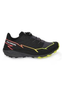 salomon - Buty do biegania męskie Salomon Thundercross. Kolor: czarny. Materiał: materiał. Szerokość cholewki: normalna