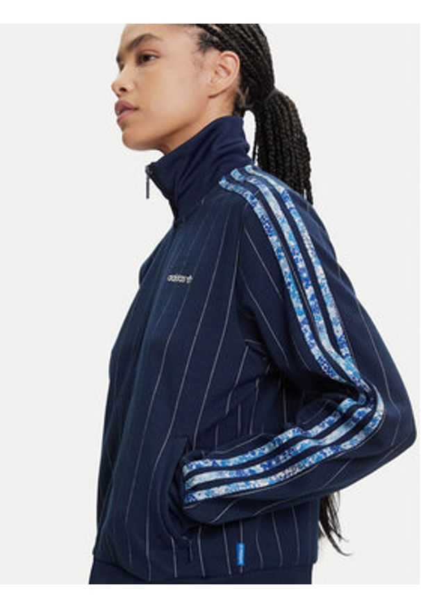 Adidas - adidas Bluza Liberty London Tonal Blocked JC5306 Granatowy Regular Fit. Kolor: niebieski. Materiał: syntetyk