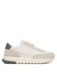 Calvin Klein Sneakersy City Runner Laceup Ny Mix HM0HM02144 Beżowy. Kolor: beżowy. Materiał: zamsz, skóra #1